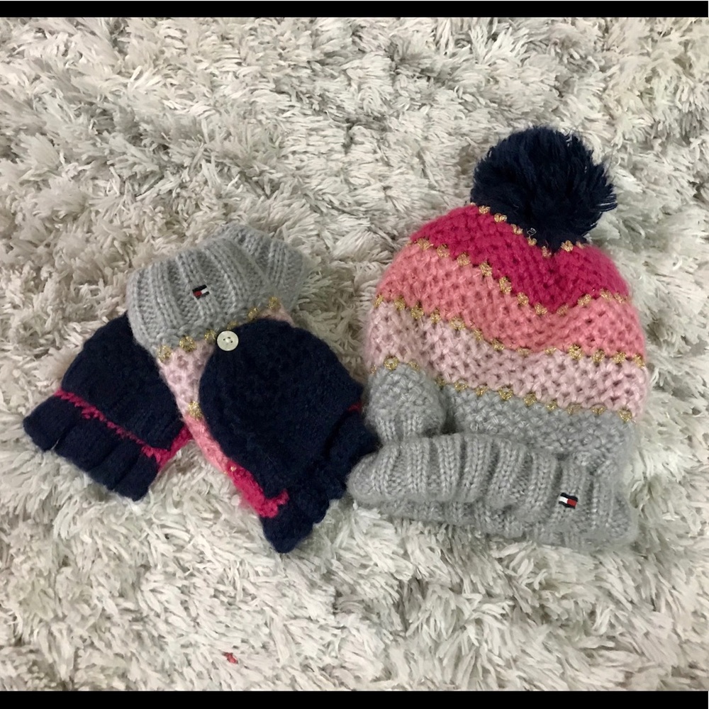 ✨2 for $25✨NWOT Girls Hat & Gloves